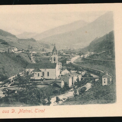 AK aus Matrei am Brenner Tirol (1038)