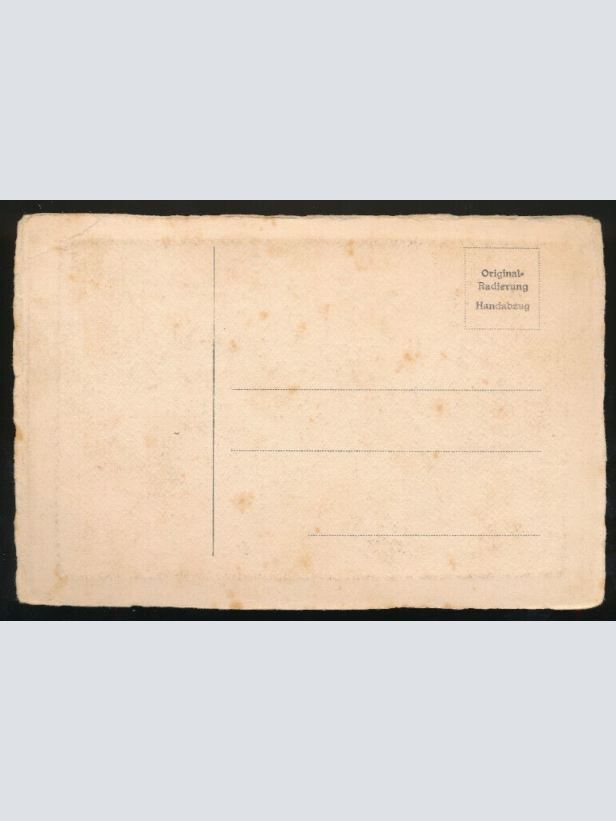 Radierungs-Karte aus Assmannshausen mit Gasthof zur Krone Hessen (1072)