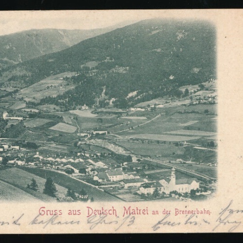 AK aus Matrei am Brenner Tirol (1041)