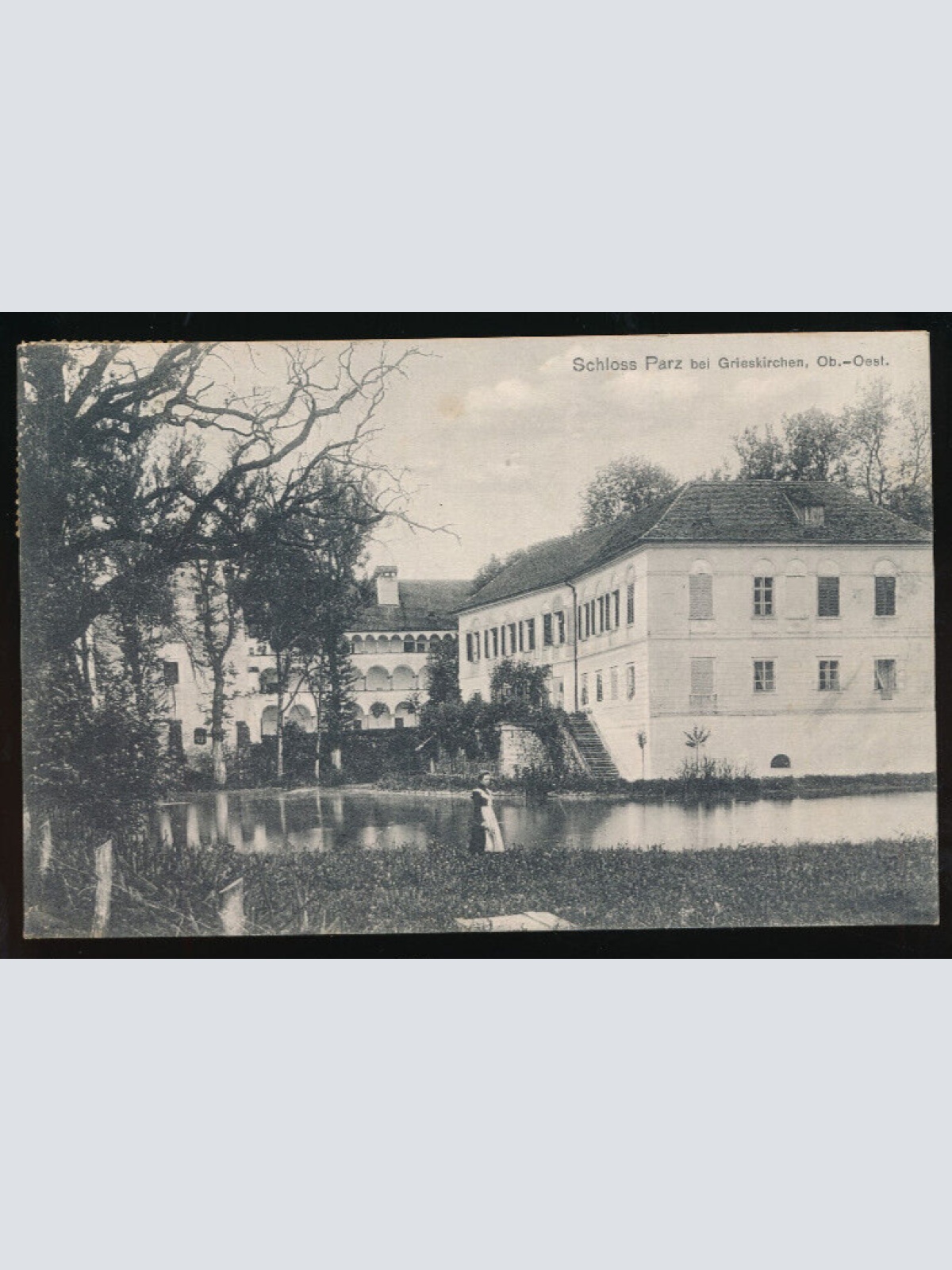AK aus Grieskirchen mit Schloss Parz Oberösterreich (859)