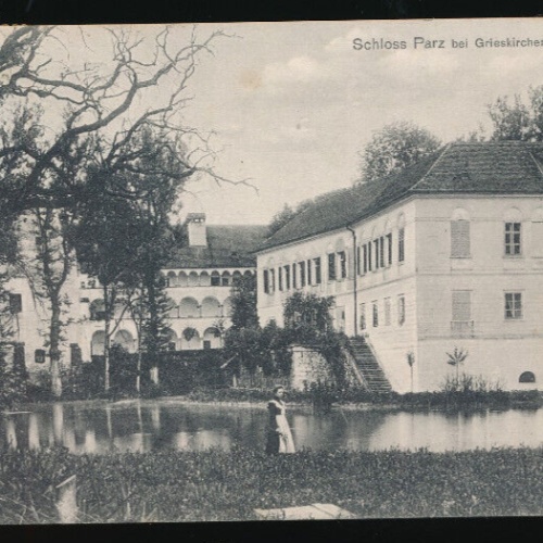 AK aus Grieskirchen mit Schloss Parz Oberösterreich (859)