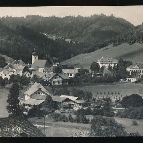 AK aus Lunz am See Niederösterreich (812)