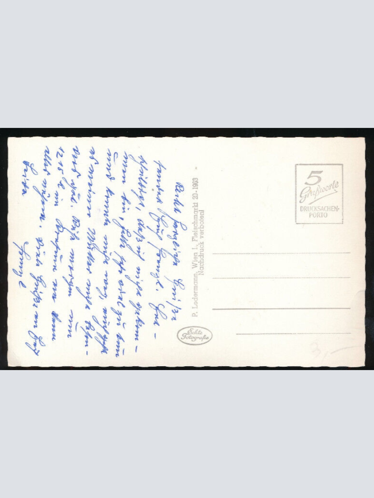 AK aus Ried im Innkreis Hauptplatz mit Oldtimer Oberösterreich (851)