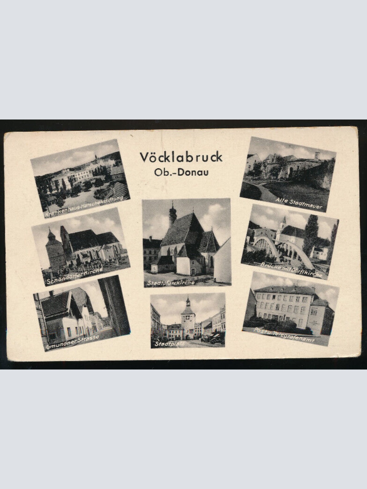 AK aus Vöcklabruck Mehrbildkarte Oberösterreich (864)
