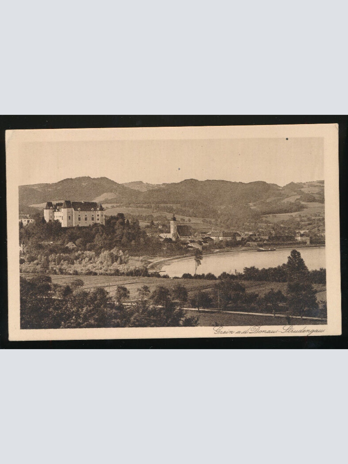 AK aus Grein an der Donau Strudengau Oberösterreich (870)