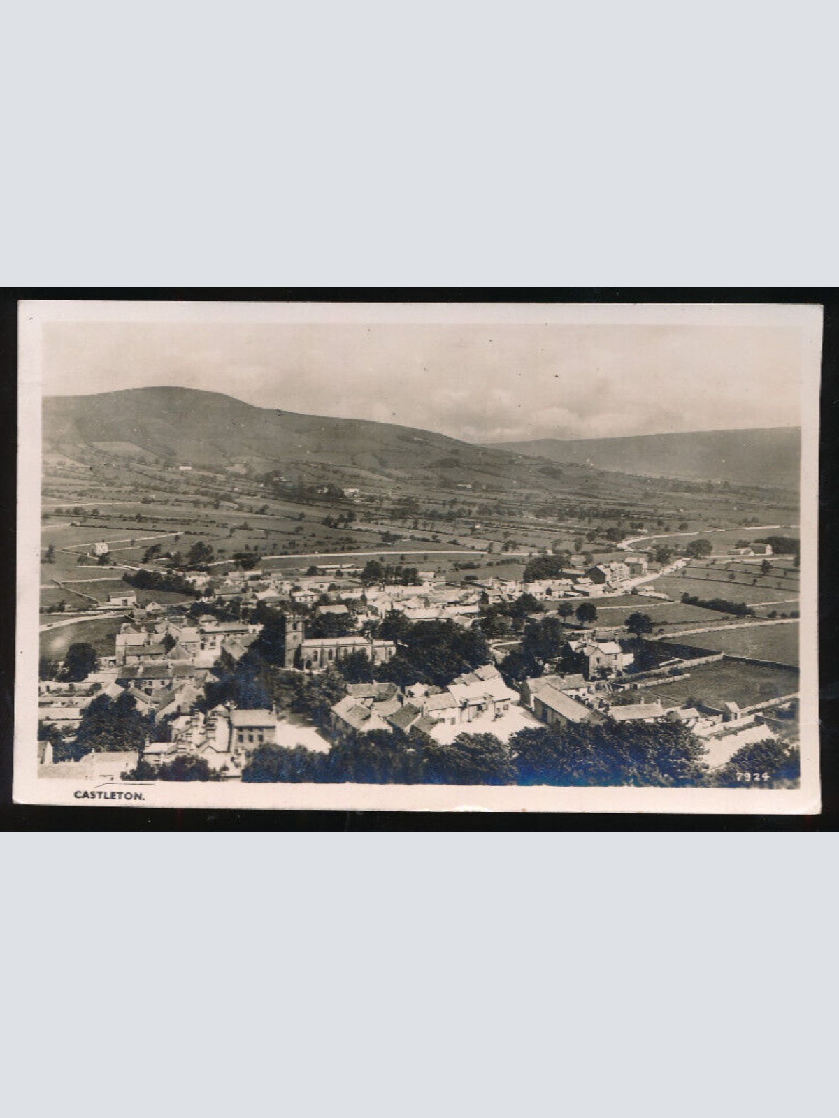 AK aus Castleton East Midlands Stadtansicht England (843)