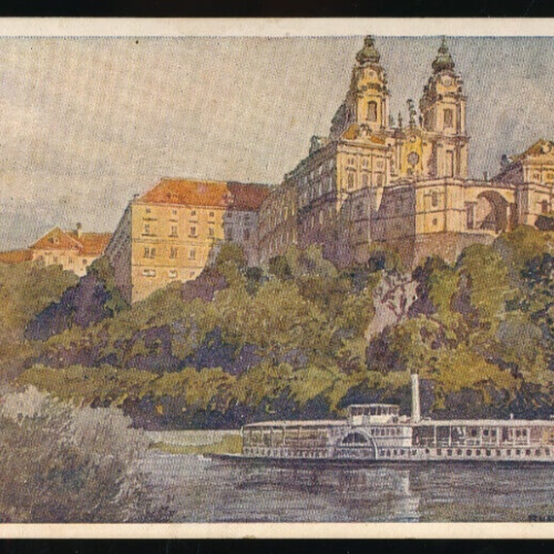 AK aus Melk Donau Dampfsdhiffahrts gesellschaft Wien Niederösterreich (1466)