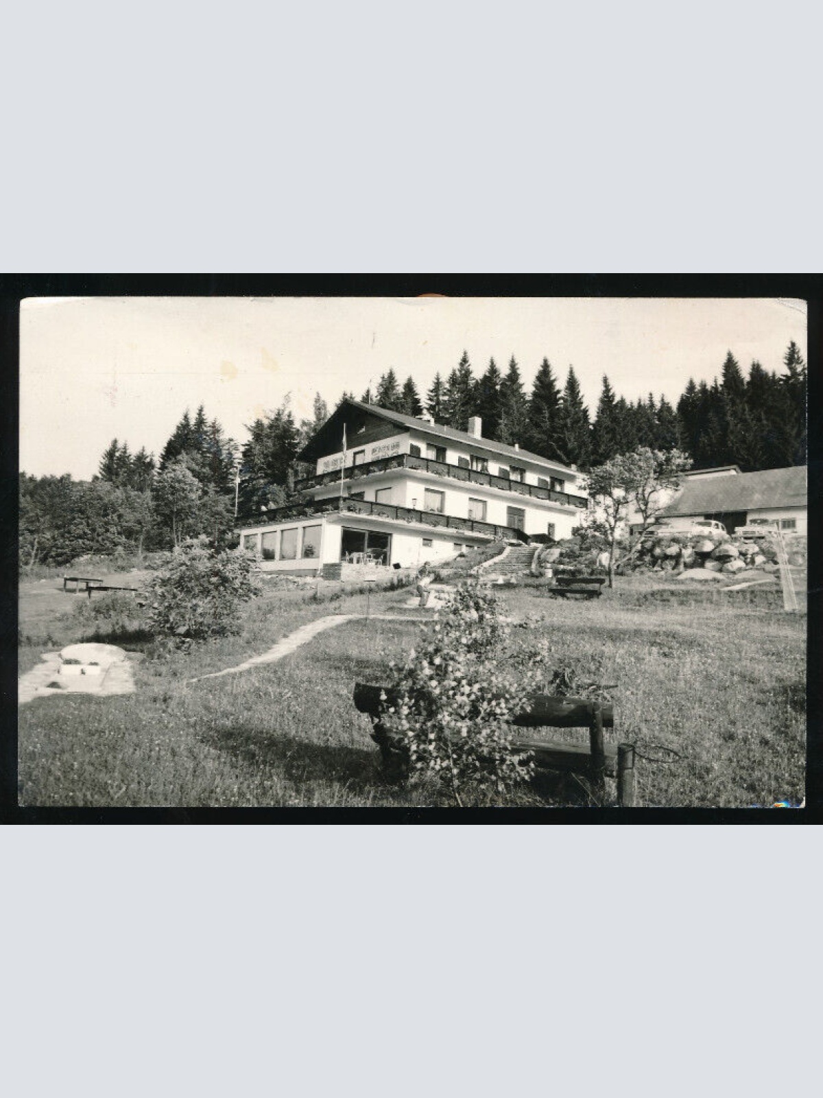 AK aus Weitra mit Waldpension Nebelstein Niederösterreich (1468)