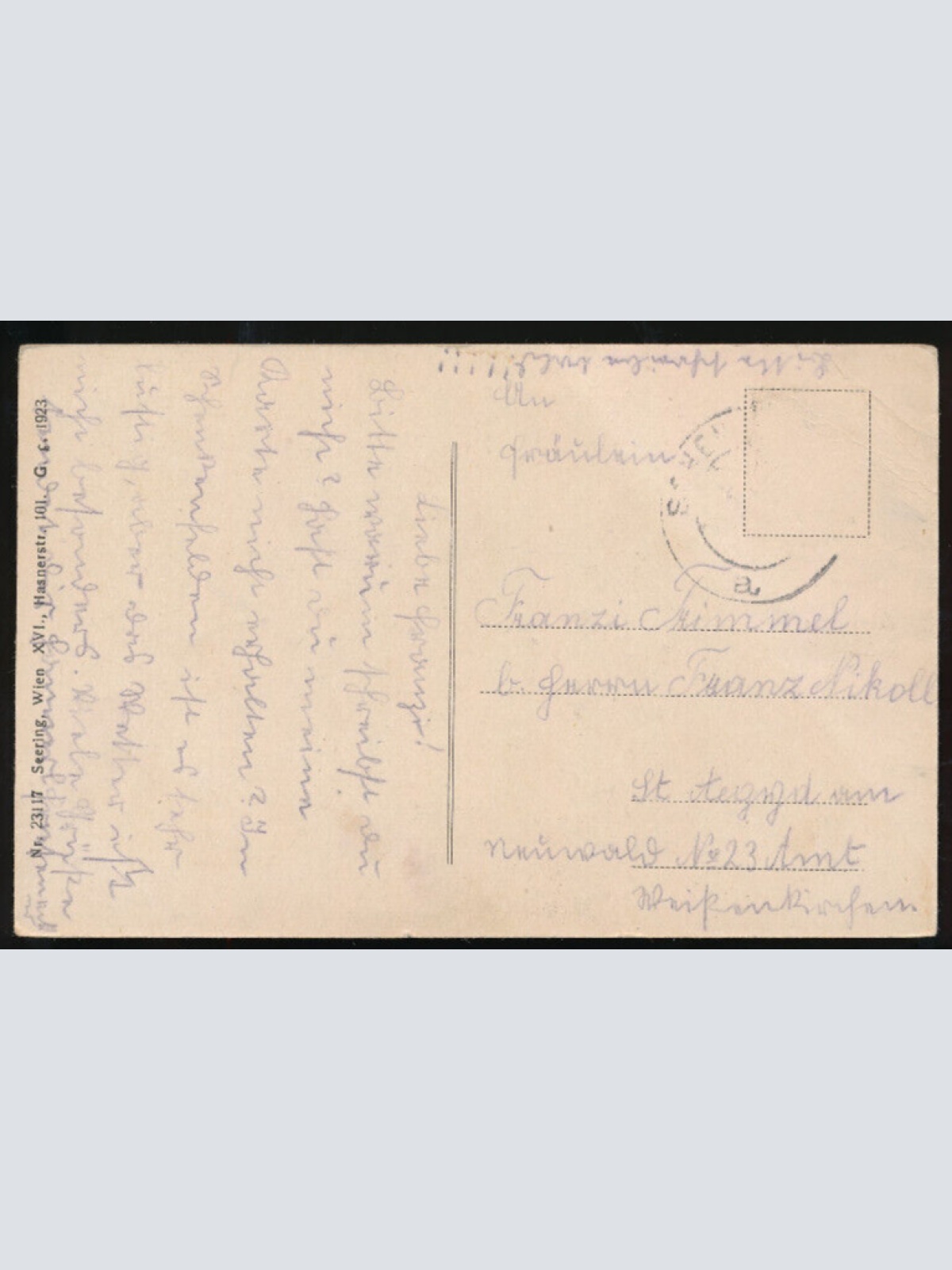 AK aus Schenkenfelden im Mühlkreis Oberösterreich (1550)