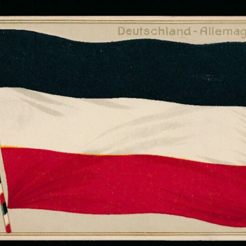 Präge-Karte Flaggen - Flaggs, Deutschland - Allemagne (335)