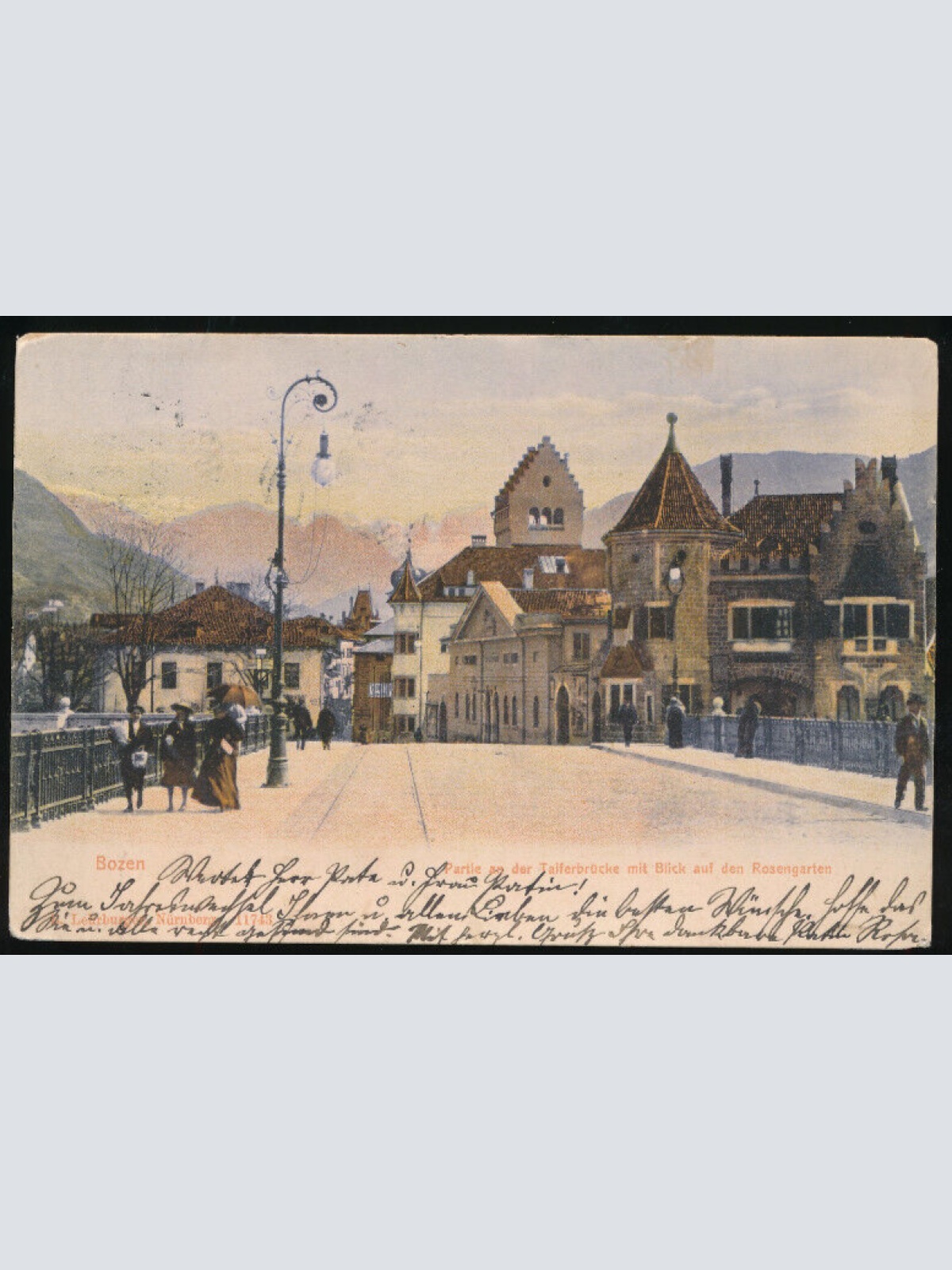 AK aus Bozen Italien (1507)