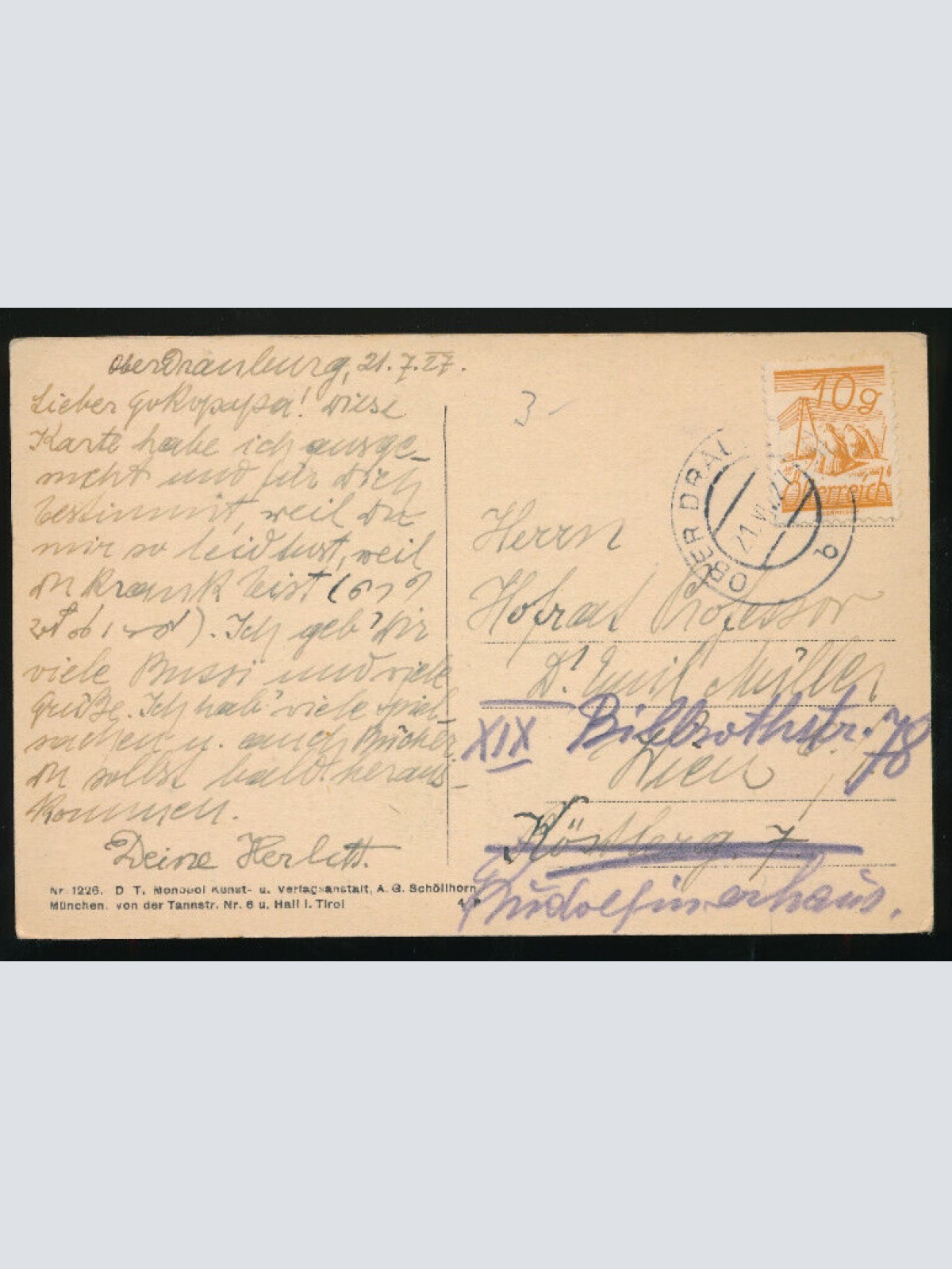 AK aus Oberdrauburg Kärnten (779)