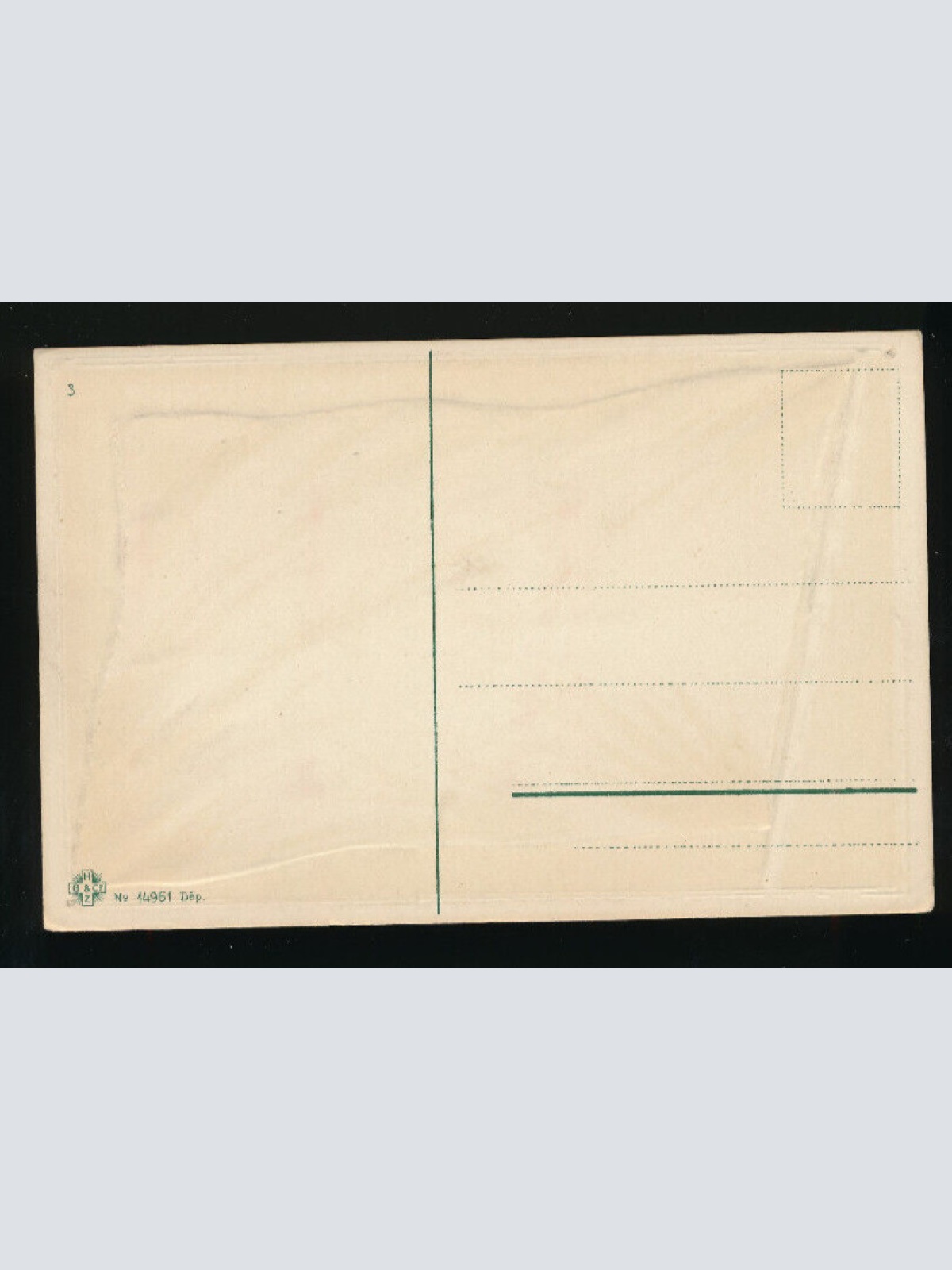 Präge-Karte Flaggen - Flaggs, Oesterreich - Autriche (336)