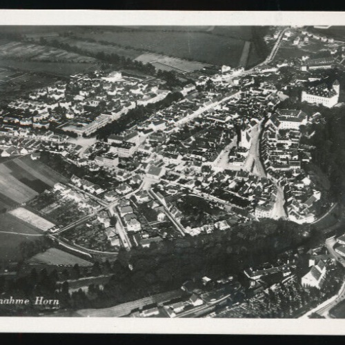 AK aus Horn Fliegeraufnahme Niederösterreich (1304)