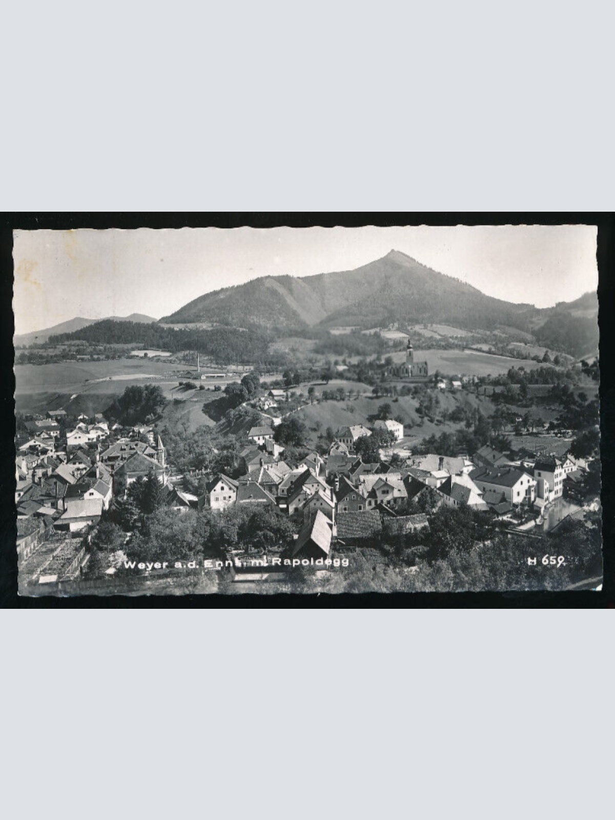 AK aus Weyer an der Enns mit Rapoldeck Oberösterreich (1398)