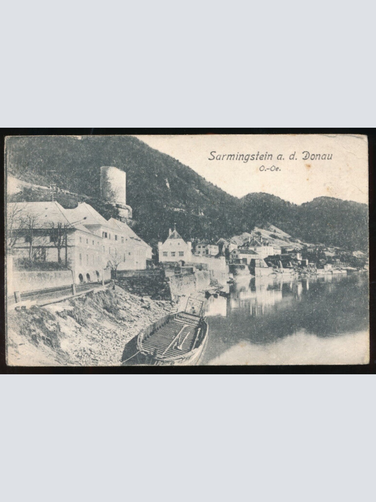 AK aus Sarmingstein an der Donau Oberösterreich (1407)