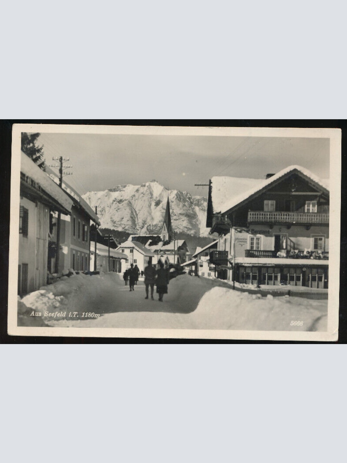 AK aus Seefeld in Tirol (1430)