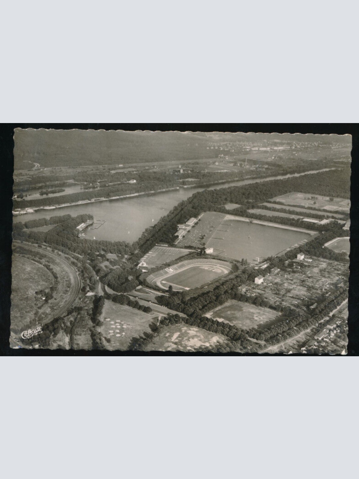 AK aus Duisburg Sportpark Wedau Nordrhein-Westfalen (1365)