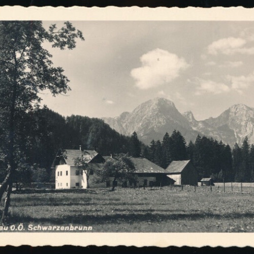 AK aus Grünau o.ö. Schwarzenbrunn Oberösterreich (1725)