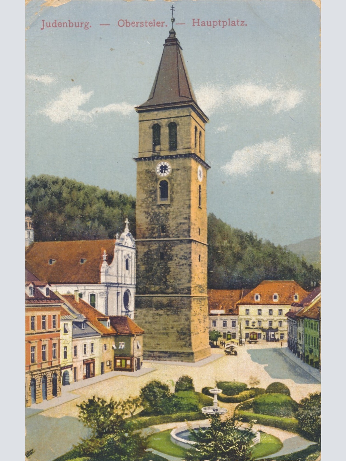 AK, Judenburg, Obersteier, Hauptplatz, Steiermark (S46)