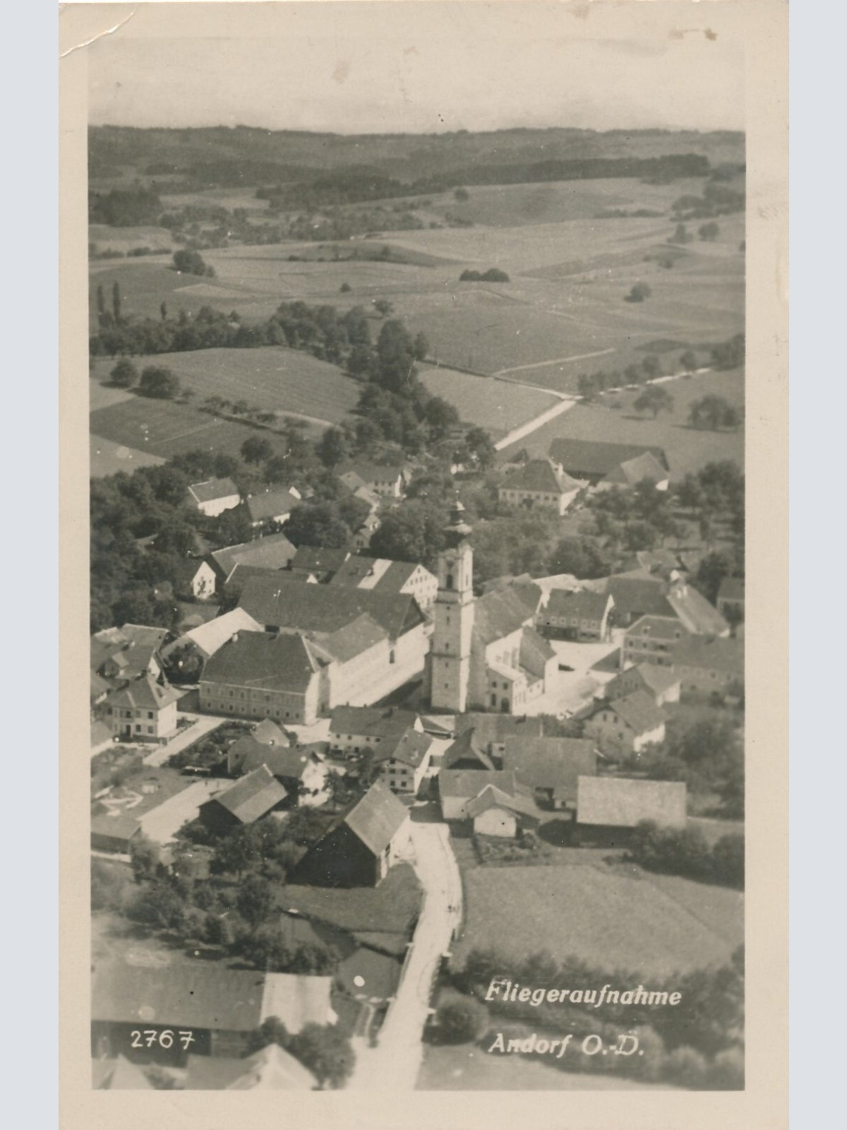 AK, Fliegeraufnahme, Andorf, Oberösterreich (S5)
