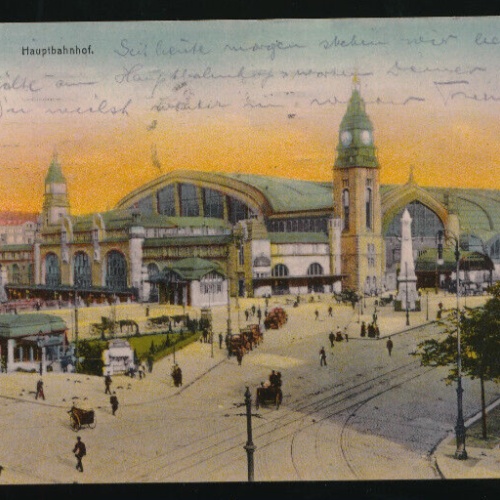 AK aus Hamburg Hauptbahnhof (1623)