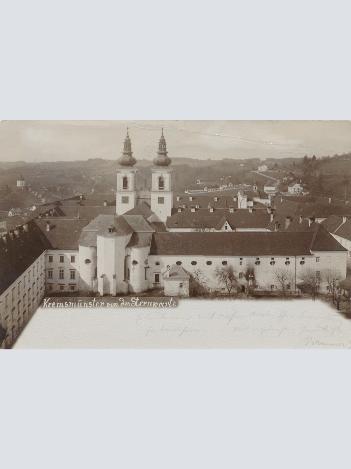 AK, Kremsmünster von der Sternenwarte, Oberösterreich (S14)