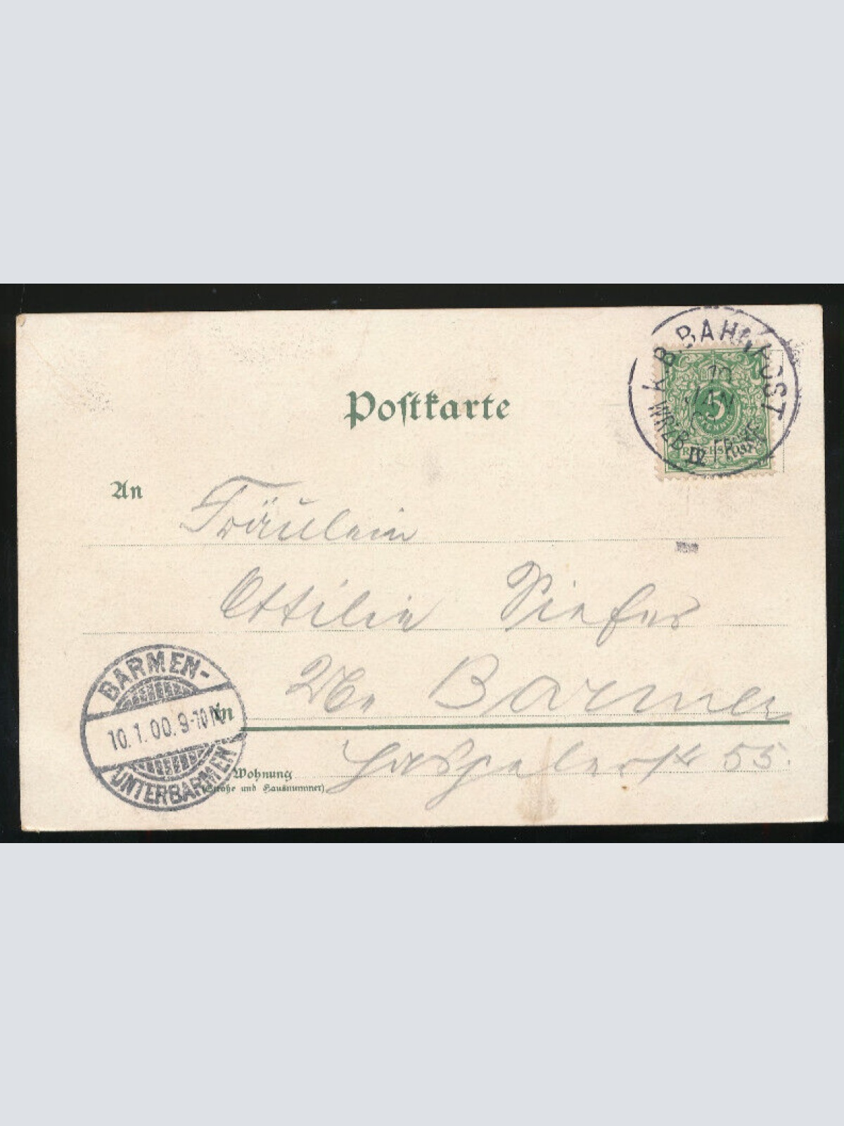 Litho-Karte gruss aus Hanau Hessen (1616)