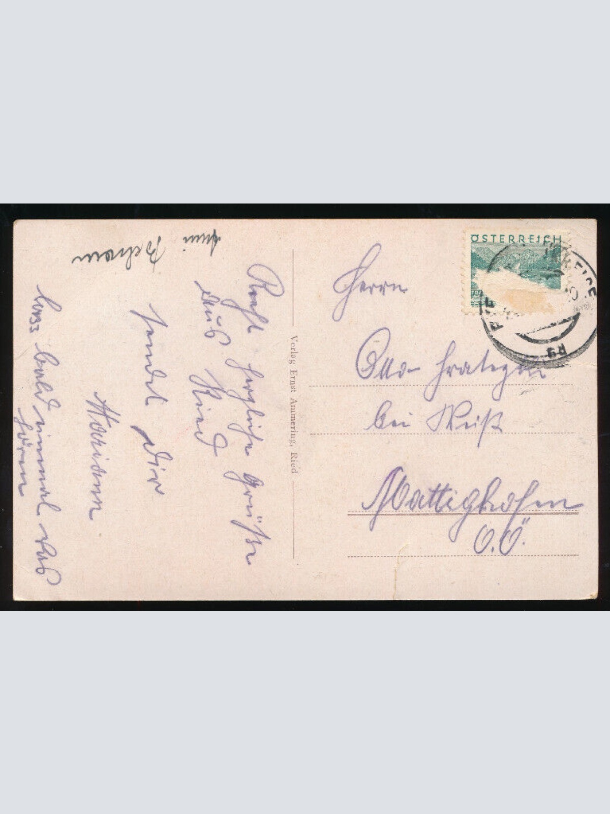 AK aus Ried im Innkreis Oberösterreich (1600)