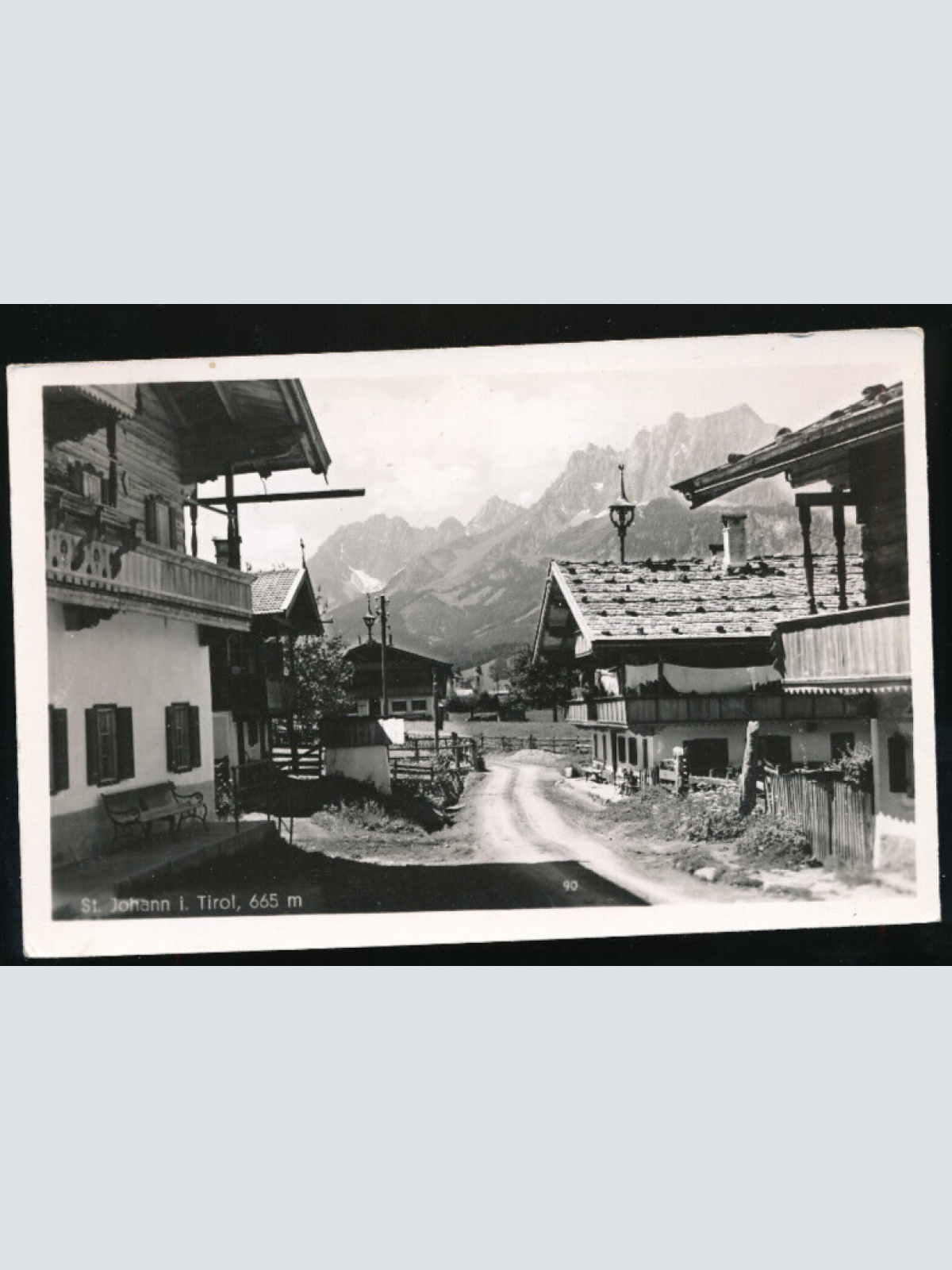AK aus St.Johann in Tirol Strassenansicht (1223)