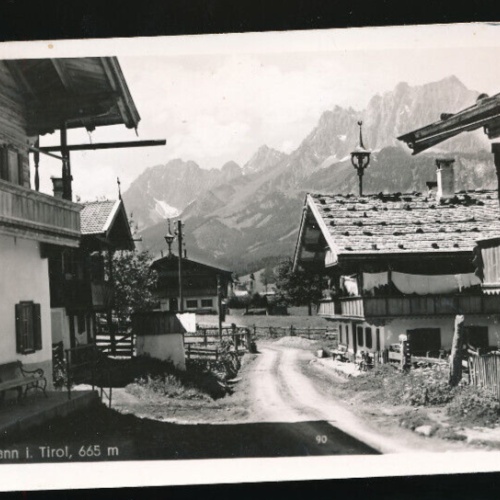 AK aus St.Johann in Tirol Strassenansicht (1223)