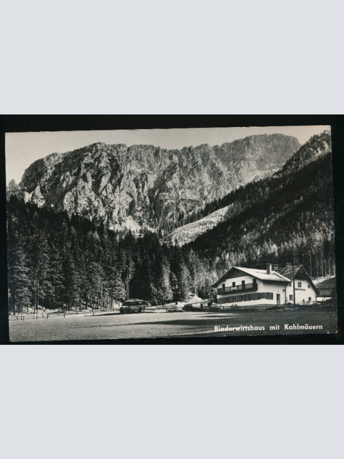 AK aus Nasswald Binderwirtshaus mit Kahlmäuern Niederösterreich (1318)