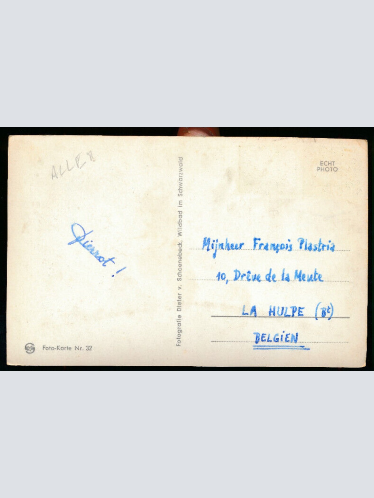 AK aus Wildbad im Schwarzwald Bergbahn zum Sommerberg Baden-Württemberg (1819)