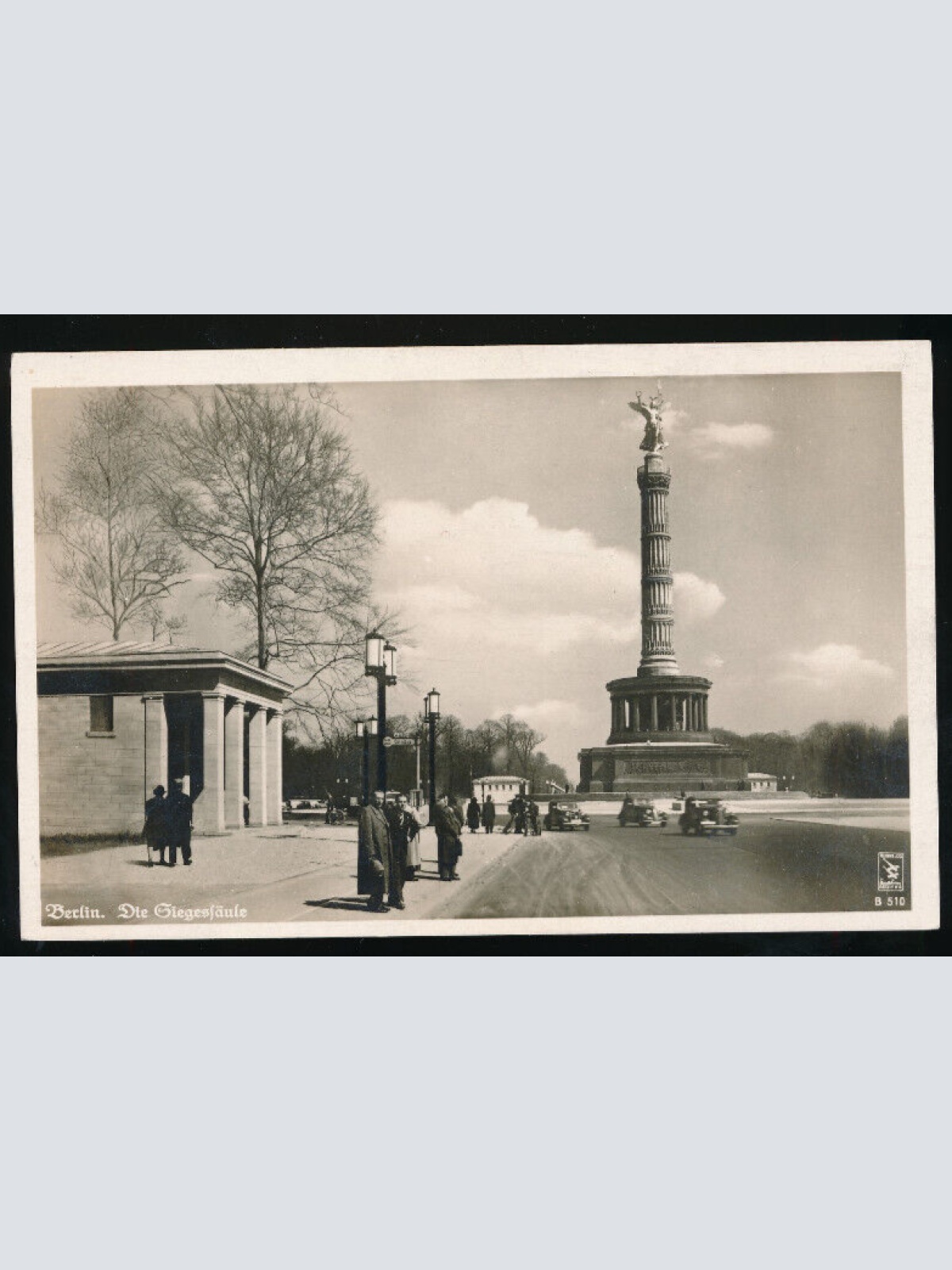 AK aus Berlin die Siegessäule Berlin (1344)