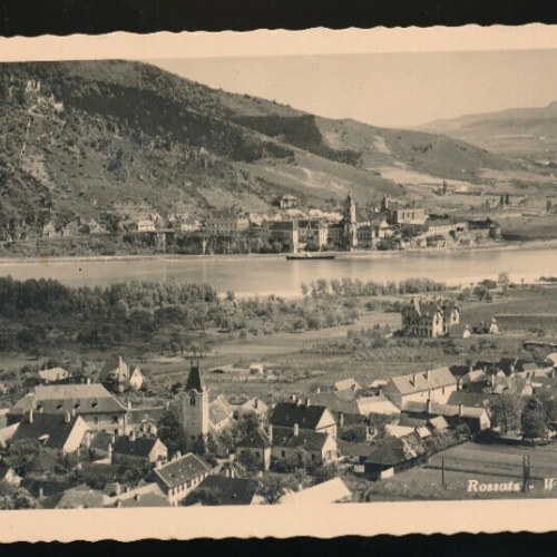 AK aus Rossatz - Wachau Niederösterreich (1897)