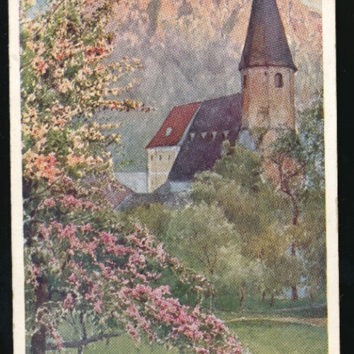 Kunst -Karte aus Altmünster Oberösterreich (1946)