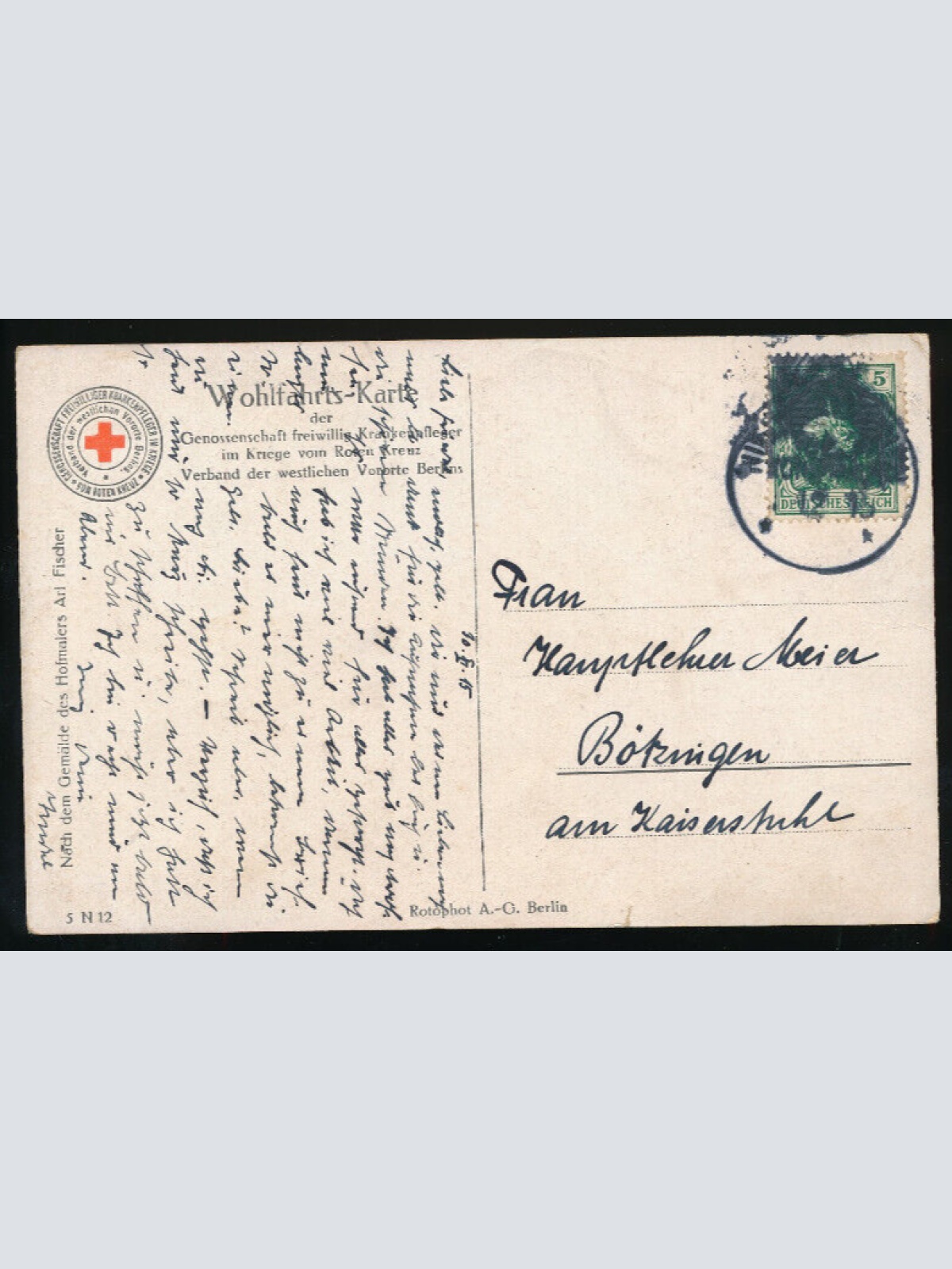 AK von Hindenburg und Hötzendorf Deutschlands Stolz (1168)