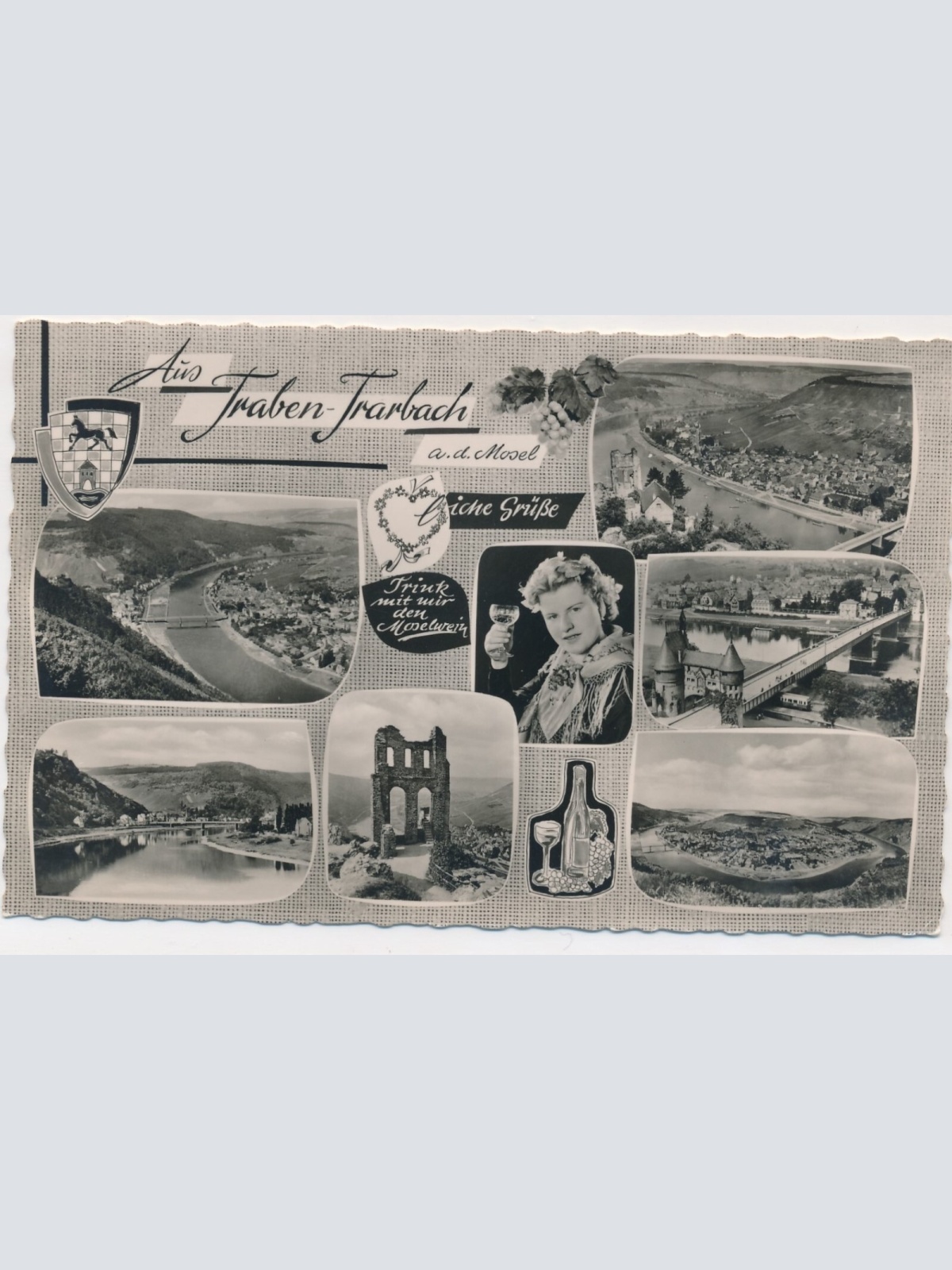 AK, Aus traben Trarbach an der Mosel, Herzliche Grüße, Rheinland-Pfalz (S97)