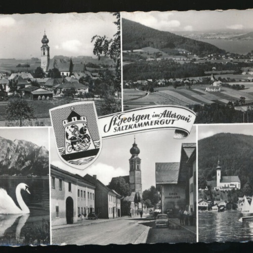 AK aus St.Georgen im Attergau Mehrbildkarte Oberösterreich (1270)
