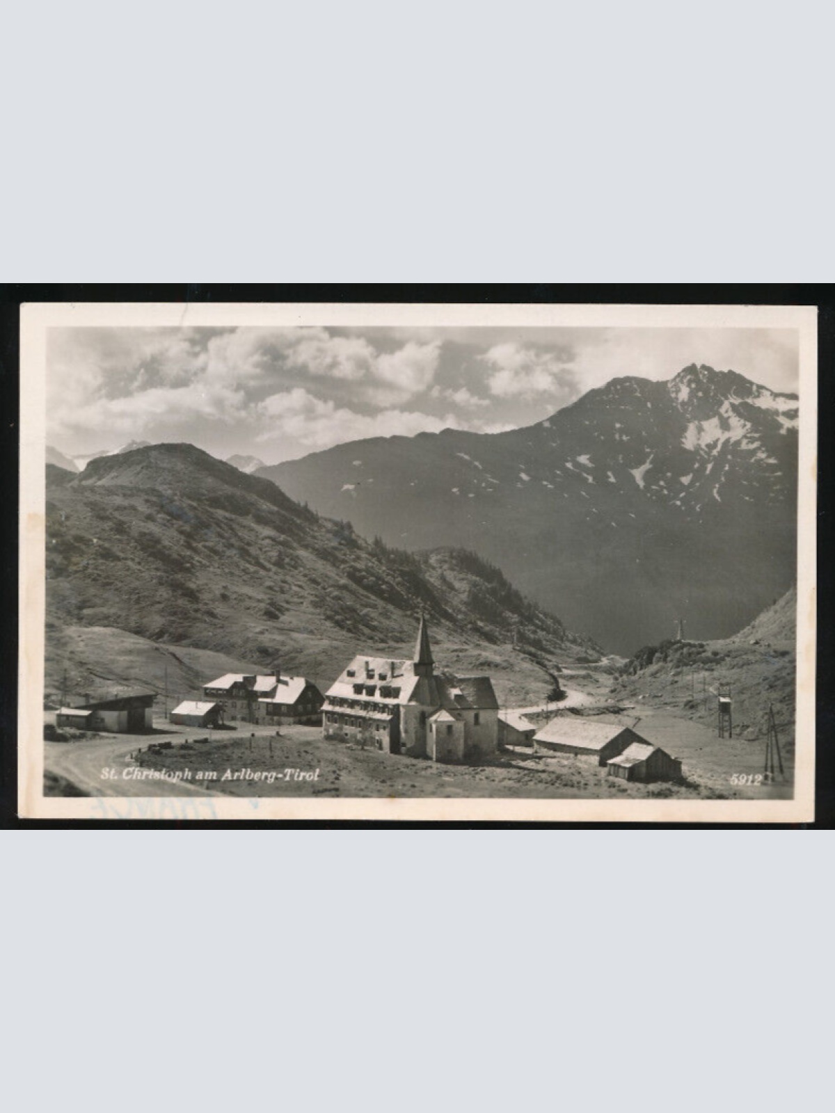 AK aus St.Christoph am Arlberg Tirol (1828)