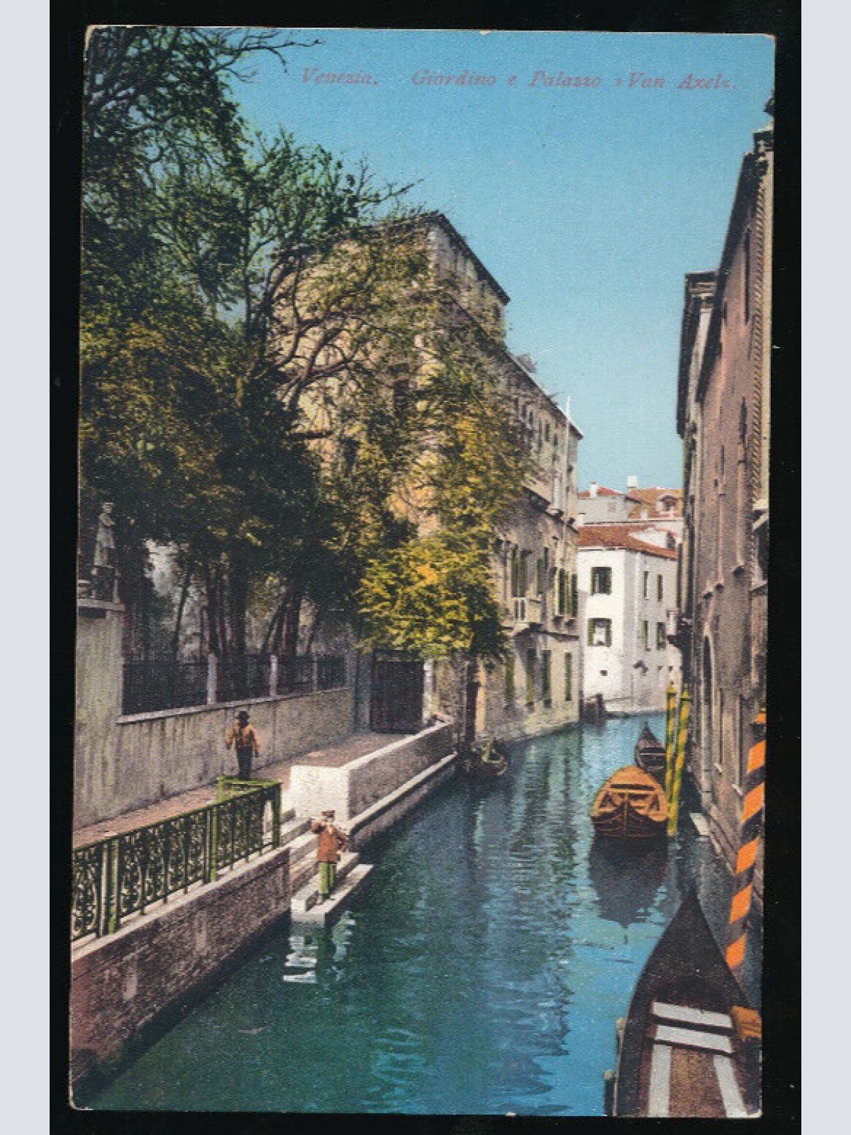 AK aus Venezia Giardino e Palazzo Van Axel Italien (1257)