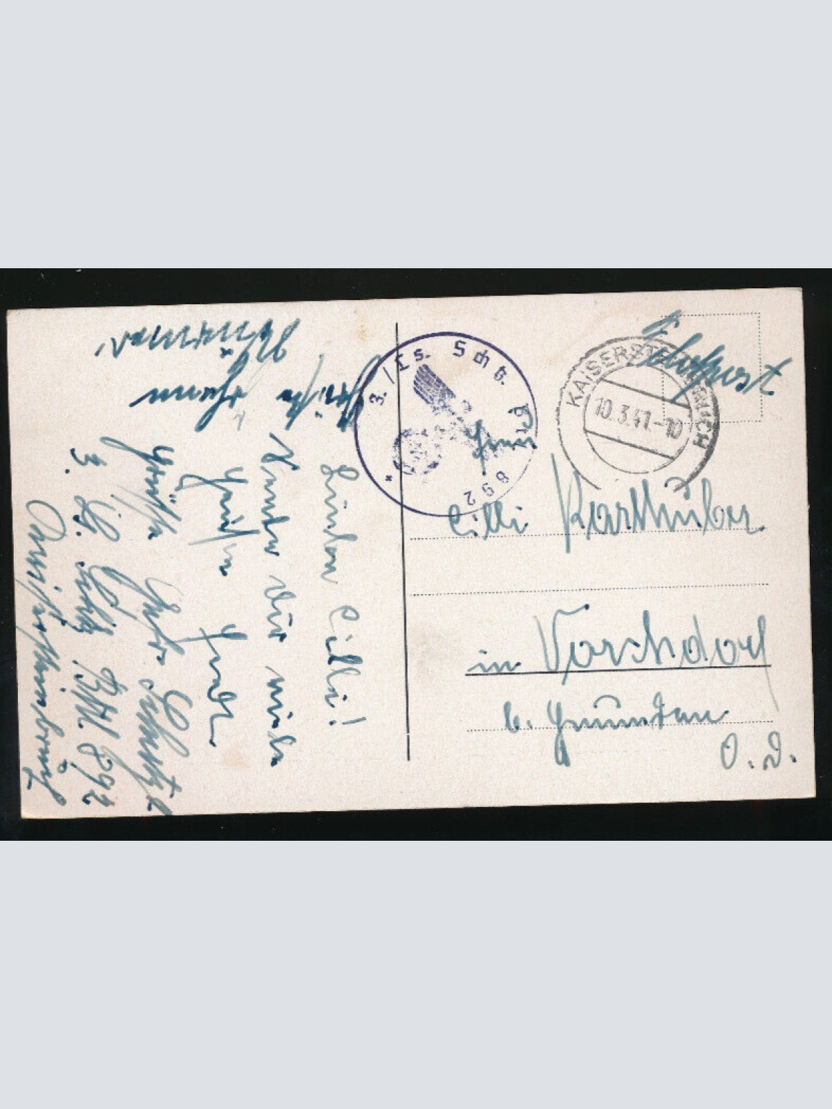 AK aus Kaisersteinbruch Niederdonau Burgenland (2059)