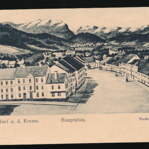 AK aus Kirchdorf an der Krems Hauptplatz Oberösterreich (2023)