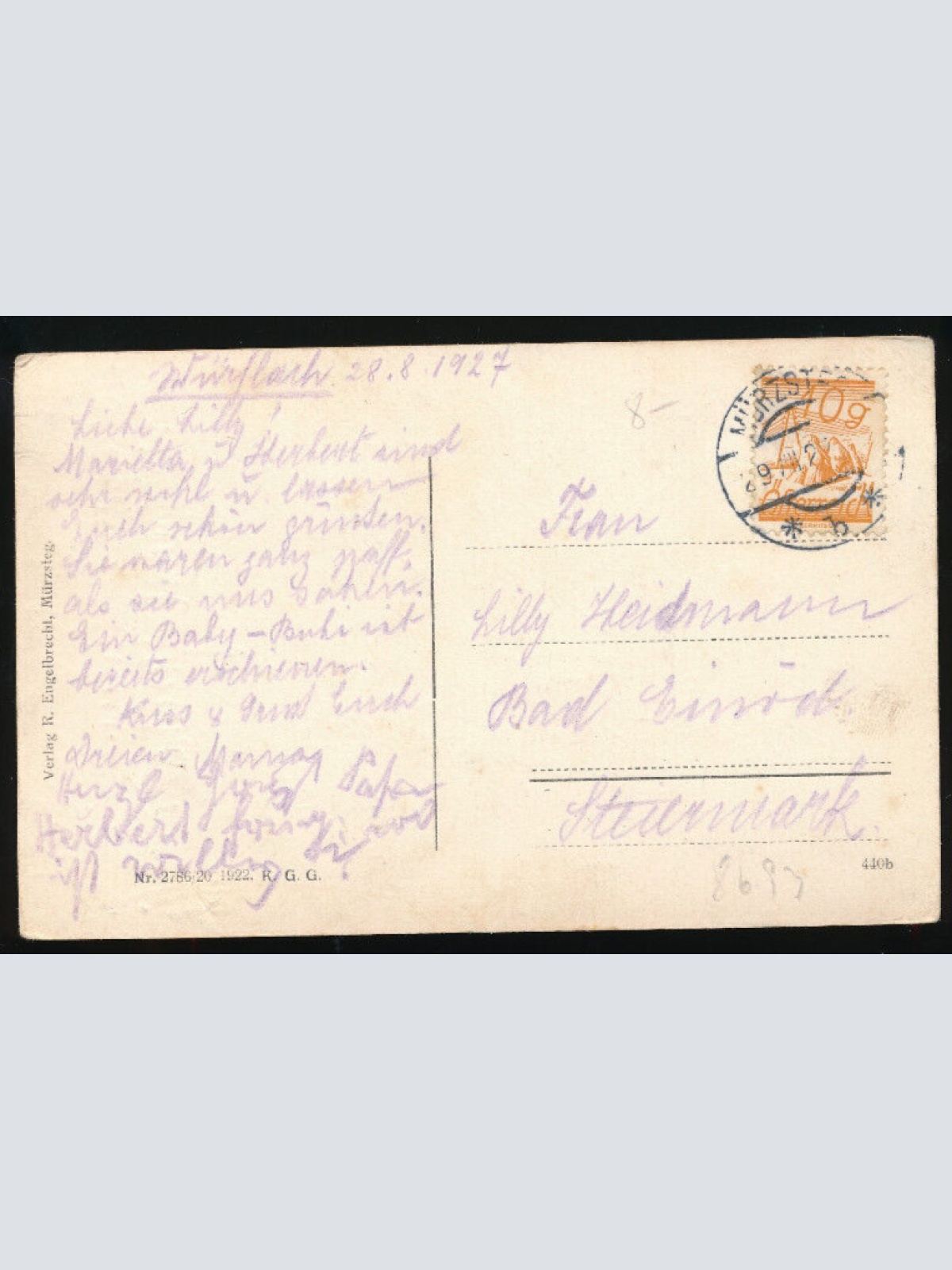 AK aus Mürzsteg Steiermark (2088)