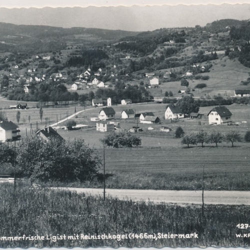 AK, Sommerfrische Ligist mit Reinischkogel, Steiermark (S64)