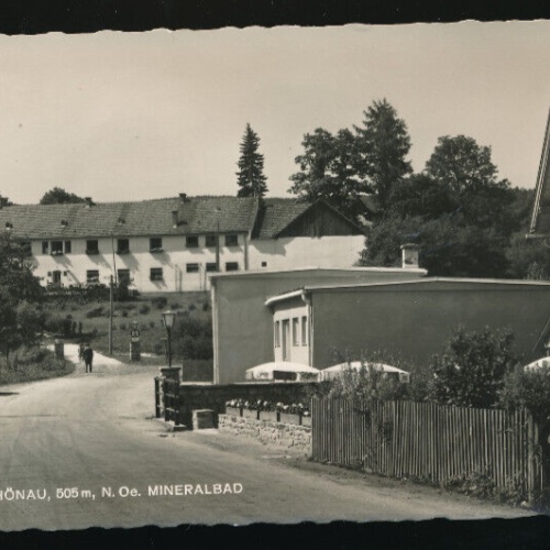 AK aus Bad Schönau mit Mineralbad Niederösterreich (1759)