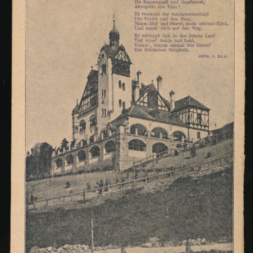 AK aus Linz an der Donau mit Hotel Pöstlingberg Oberösterreich (2377)