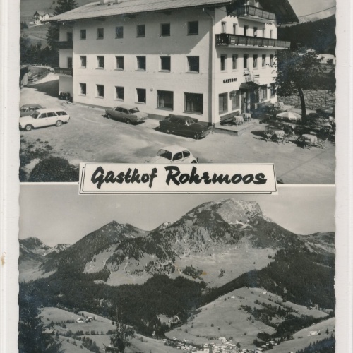AK, Gasthof Rohrmoos, Rußbach am Paß Gschüt, Salzburg (S66)