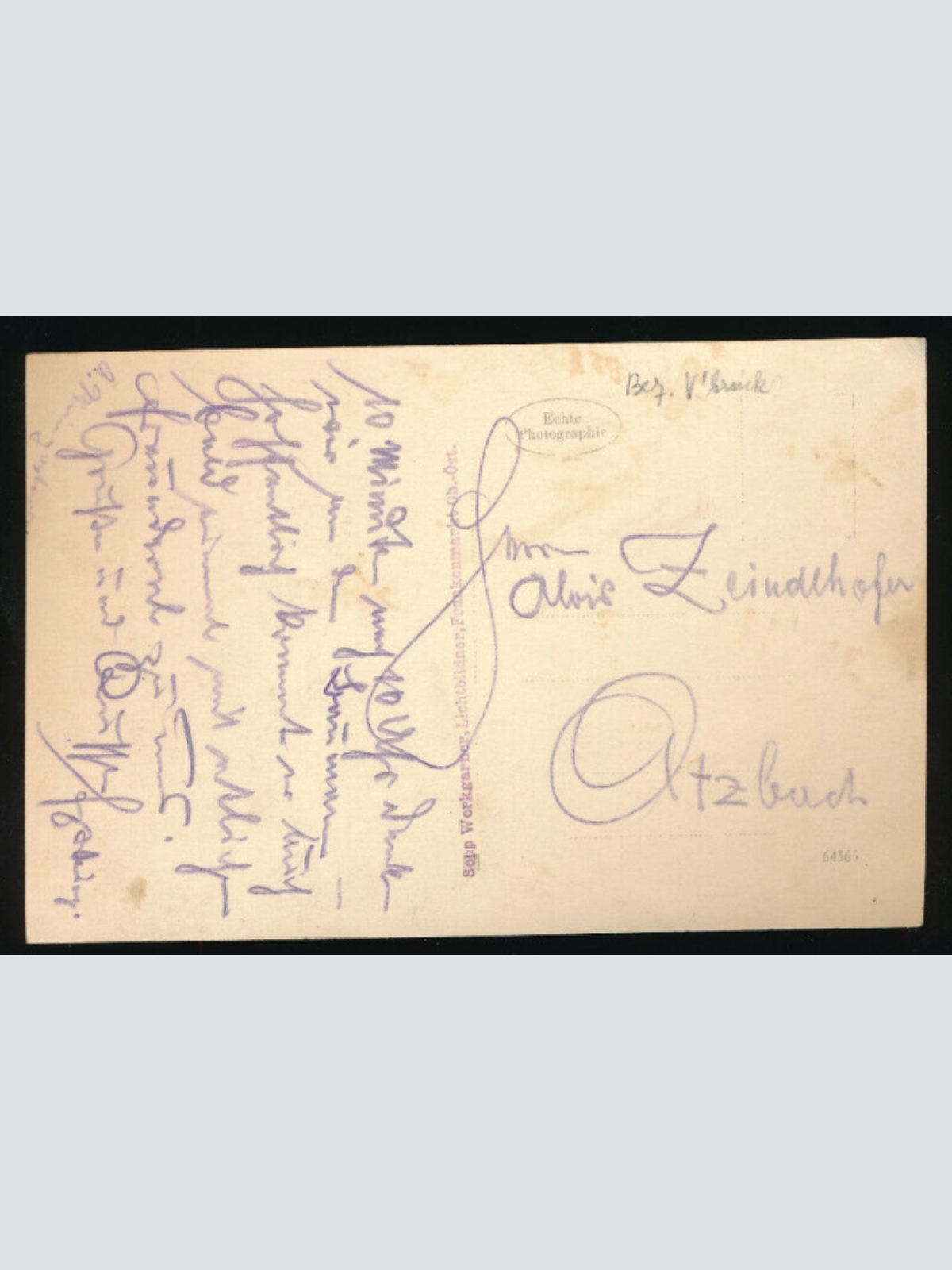 AK aus Weissenkirchen bei Frankenmarkt Oberösterreich (2335)