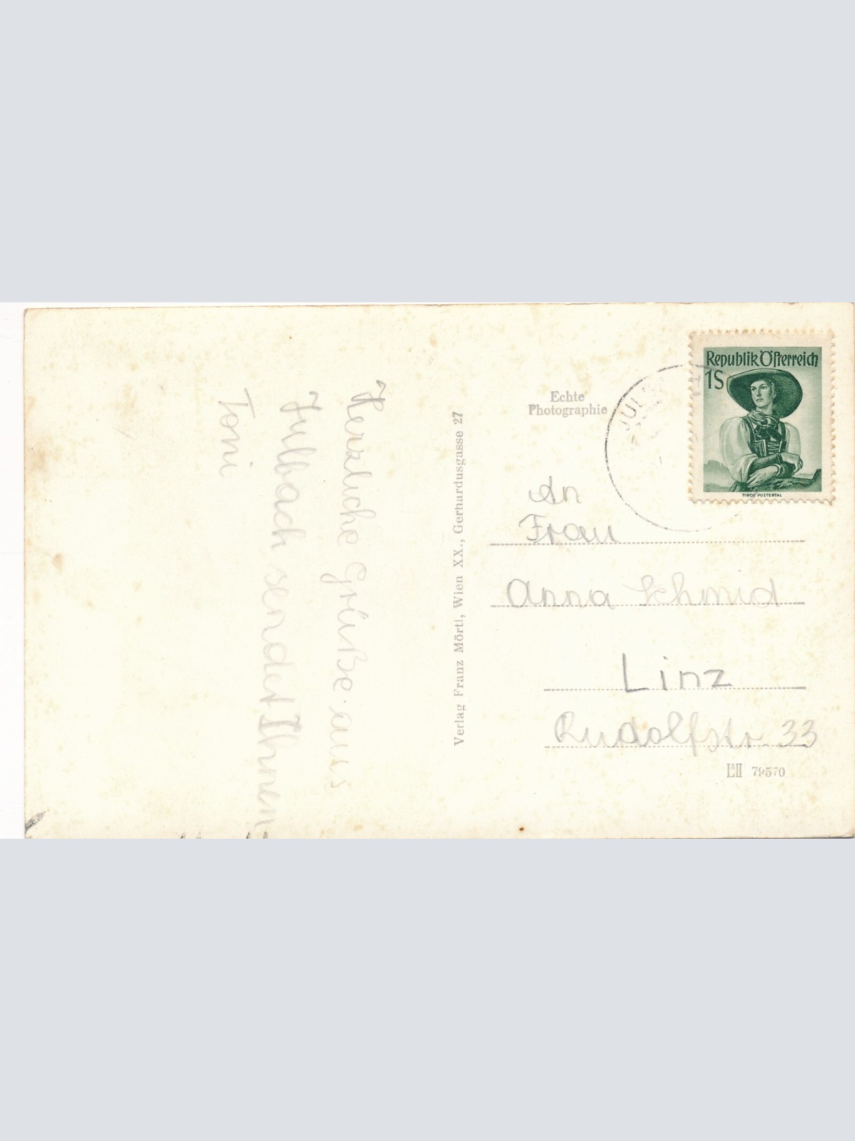 AK, Sommerfrische Julbach im Mühlkreis, Oberösterreich (S68)